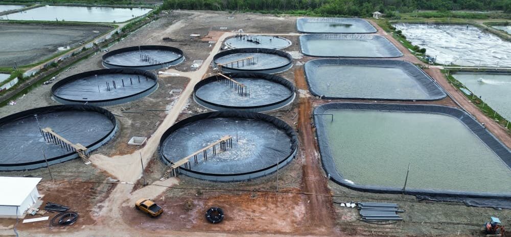 COATING GALVANIZING TANK 烤漆镀锌板圆形养殖水池 - Image 5