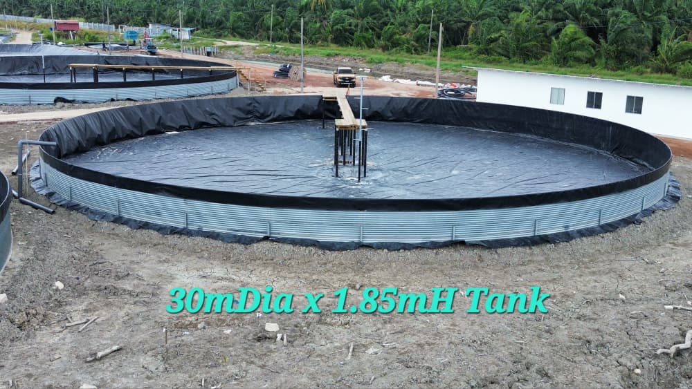 COATING GALVANIZING TANK 烤漆镀锌板圆形养殖水池 - Image 3